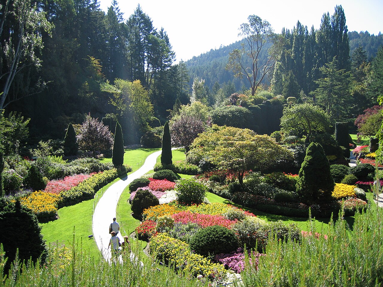 The Butchart Gardens Sunken Garden